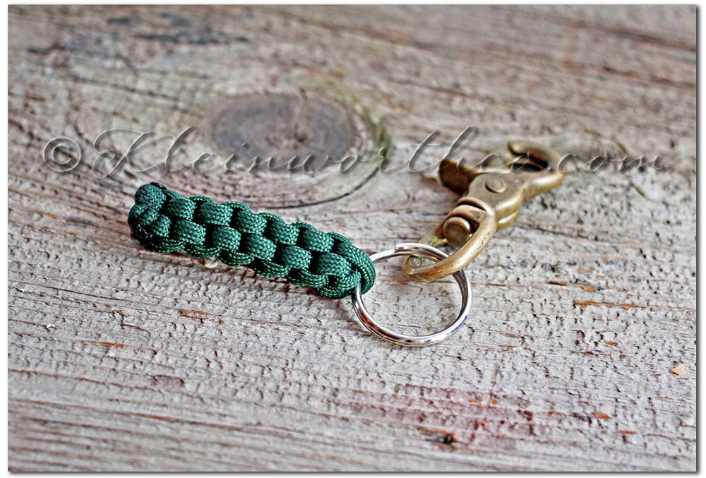 Paracord Survival Keychain