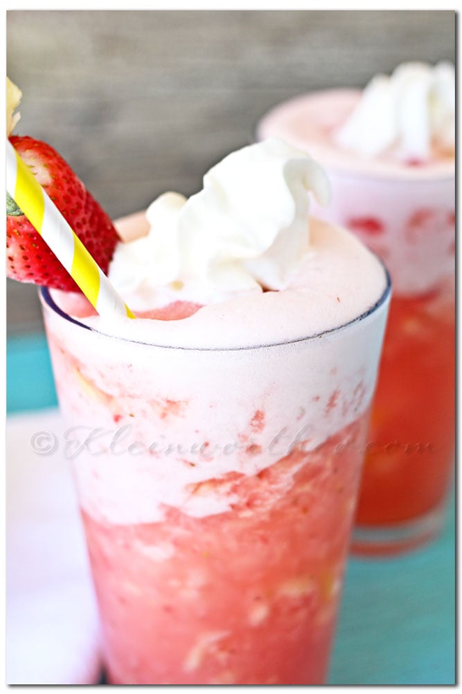 Strawberry Pineapple Slush