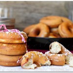 Raspberry Chocolate Chip Donuts