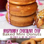 Raspberry-Chocolate-Chip-Mini-Donuts