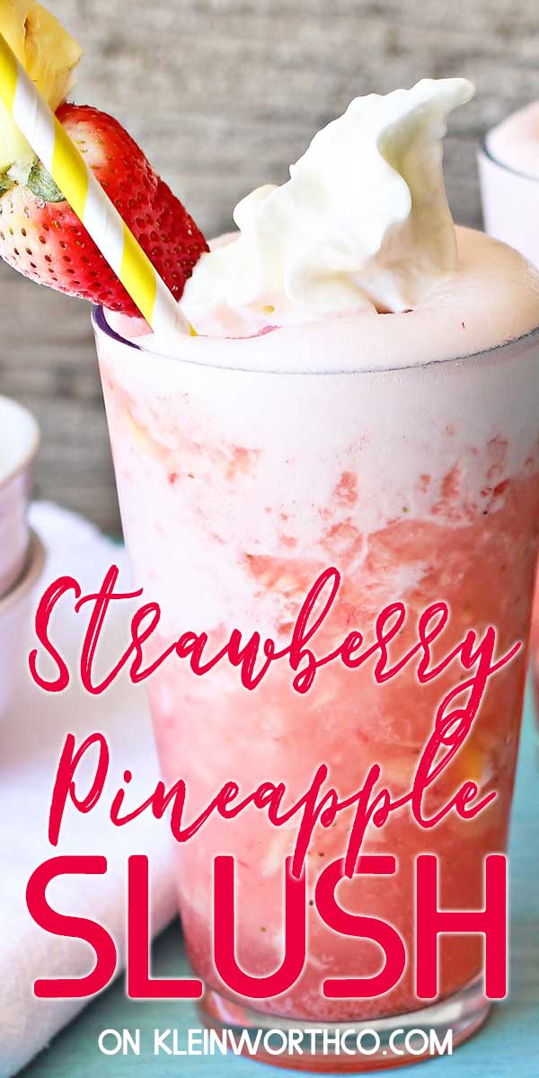 Strawberry Pineapple Slush