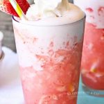 summer drinks -Strawberry Pineapple Slush