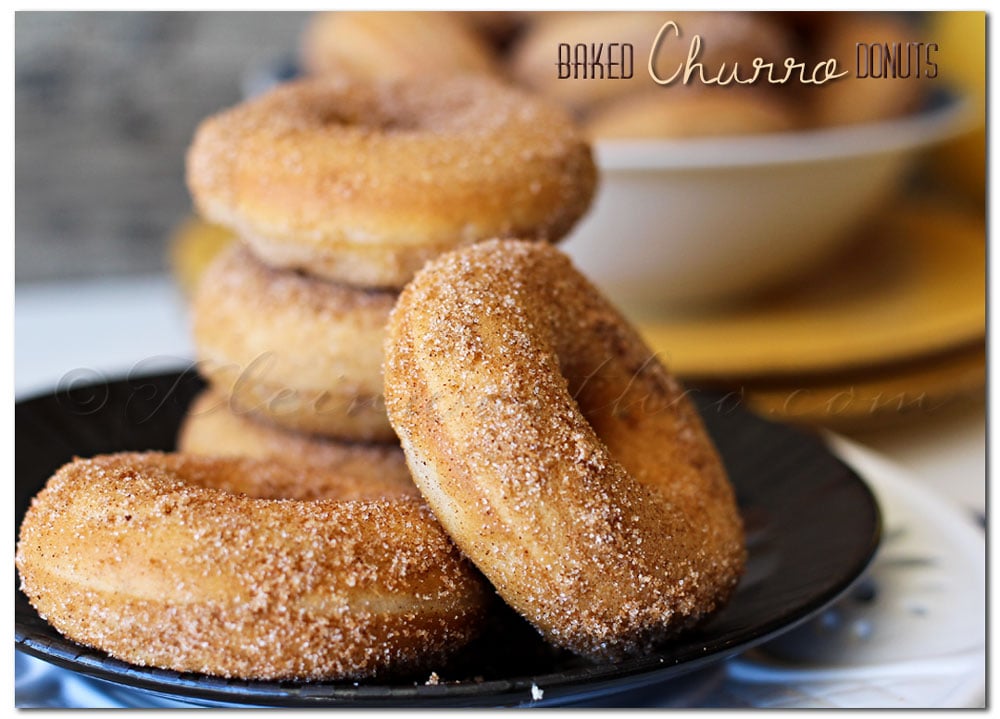 Baked Churro Donuts