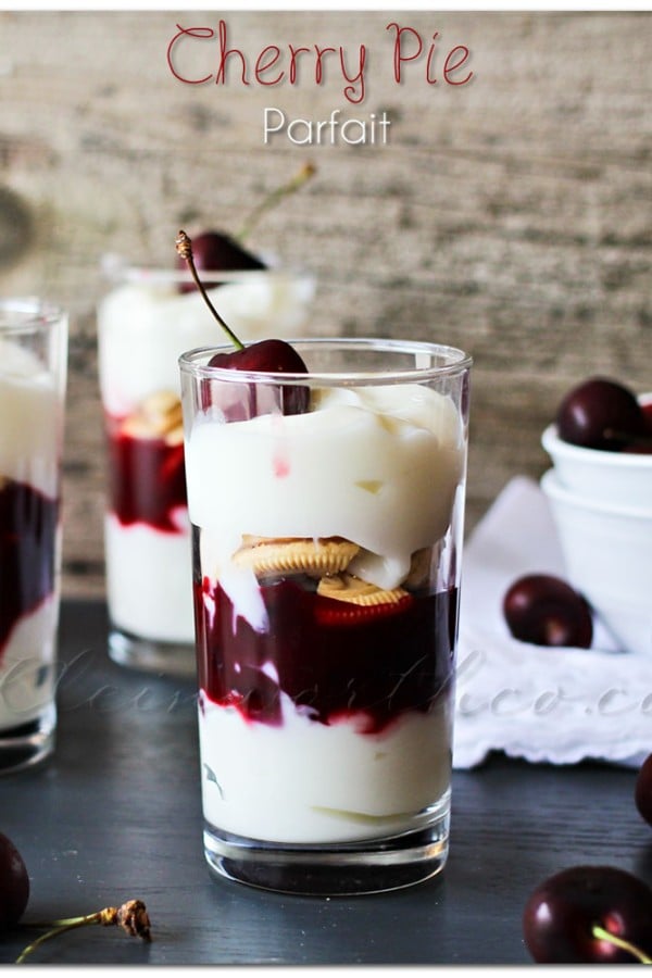 Cherry Pie Parfait