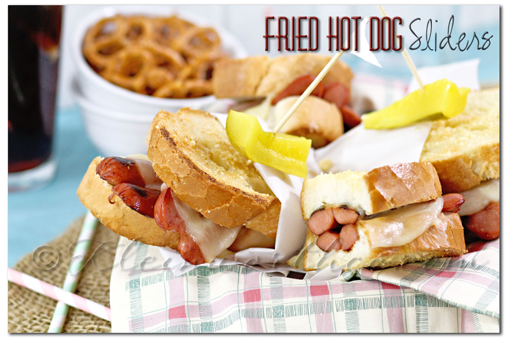 Fried Hot Dog Sliders