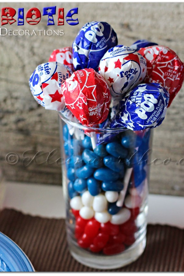 Patriotic Table Decorations