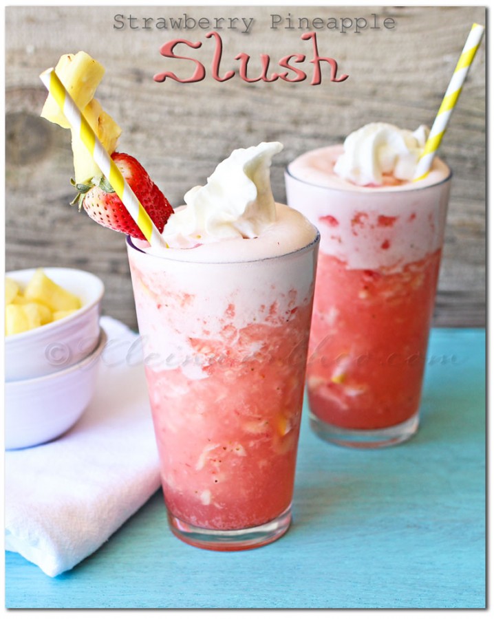 Strawberry Pineapple Slush