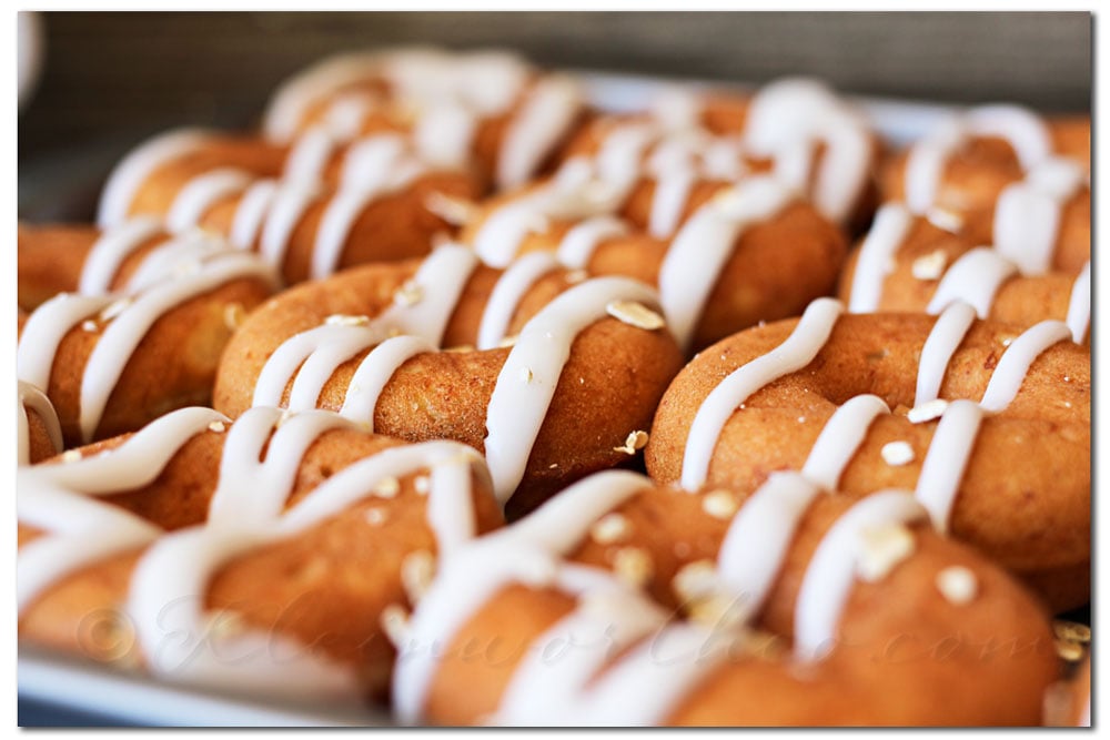 Banana Oat Donuts