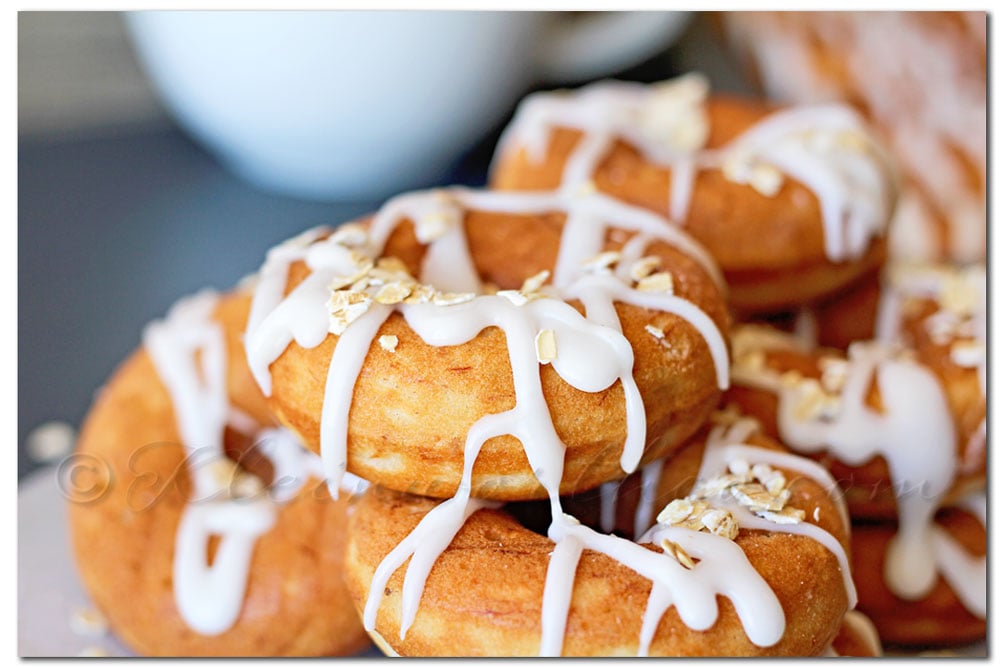 Banana Oat Donuts