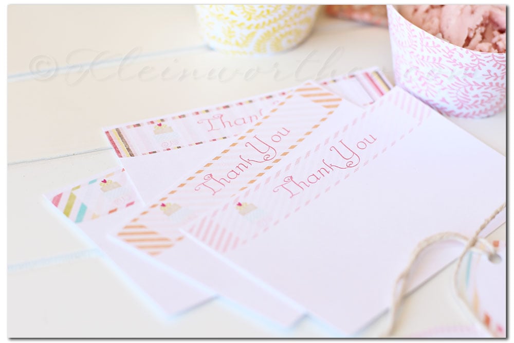 Sorbet Party Printables