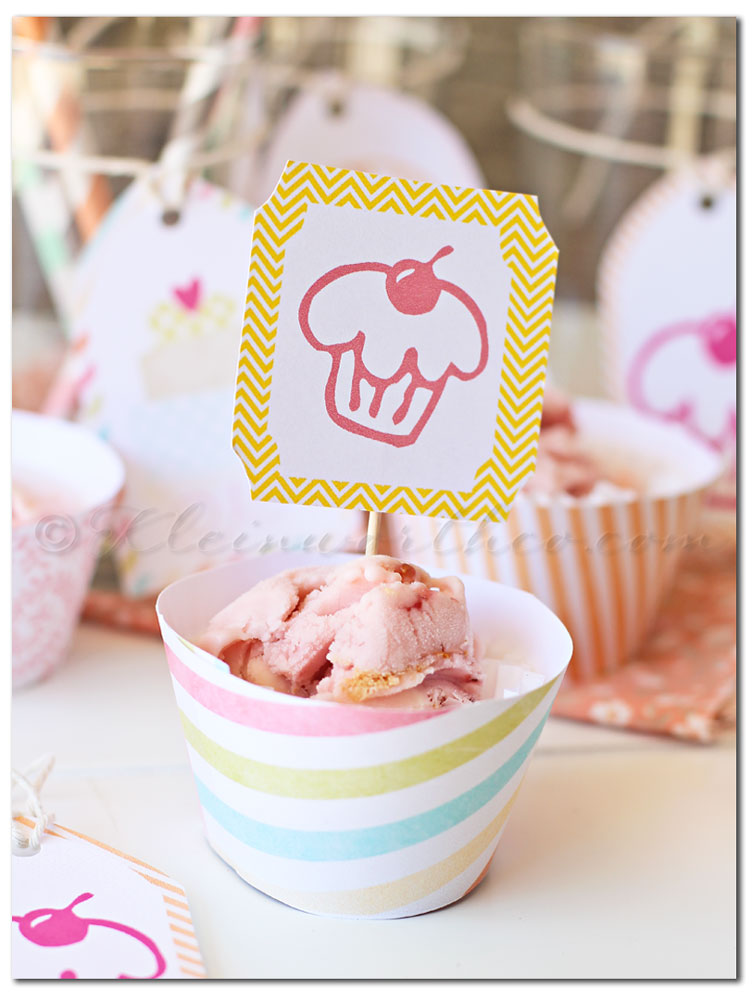 Sorbet Party Printables