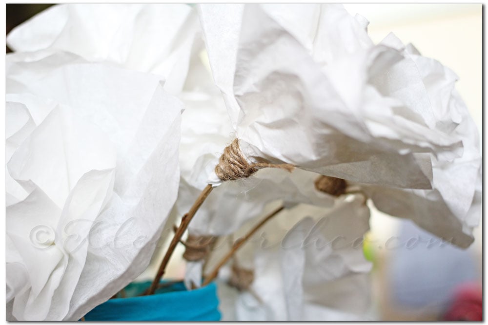 Simple Coffee Filter Flowers