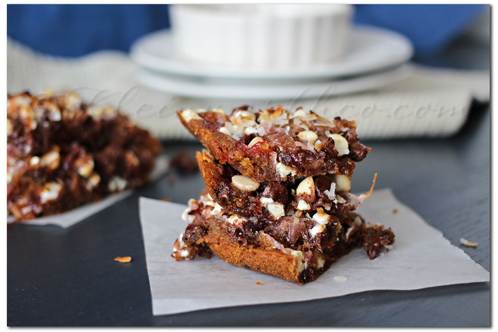 Gluten Free Chocolate Strawberry Gooey Bars