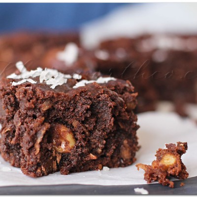 Game Day Crock Pot Brownies