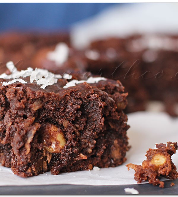 Game Day Crock Pot Brownies