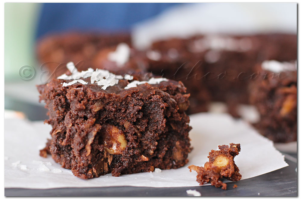 Game Day Crock Pot Brownies