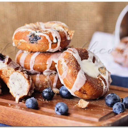 Blueberry Pie Donuts