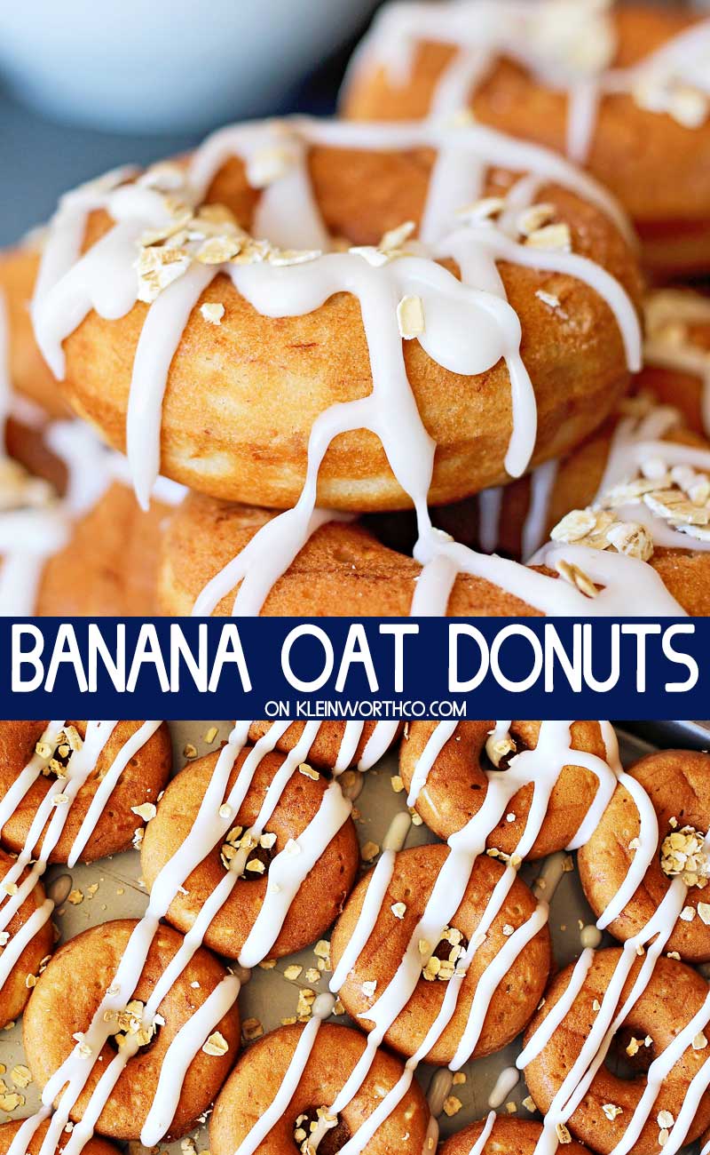 Banana Oat Donuts