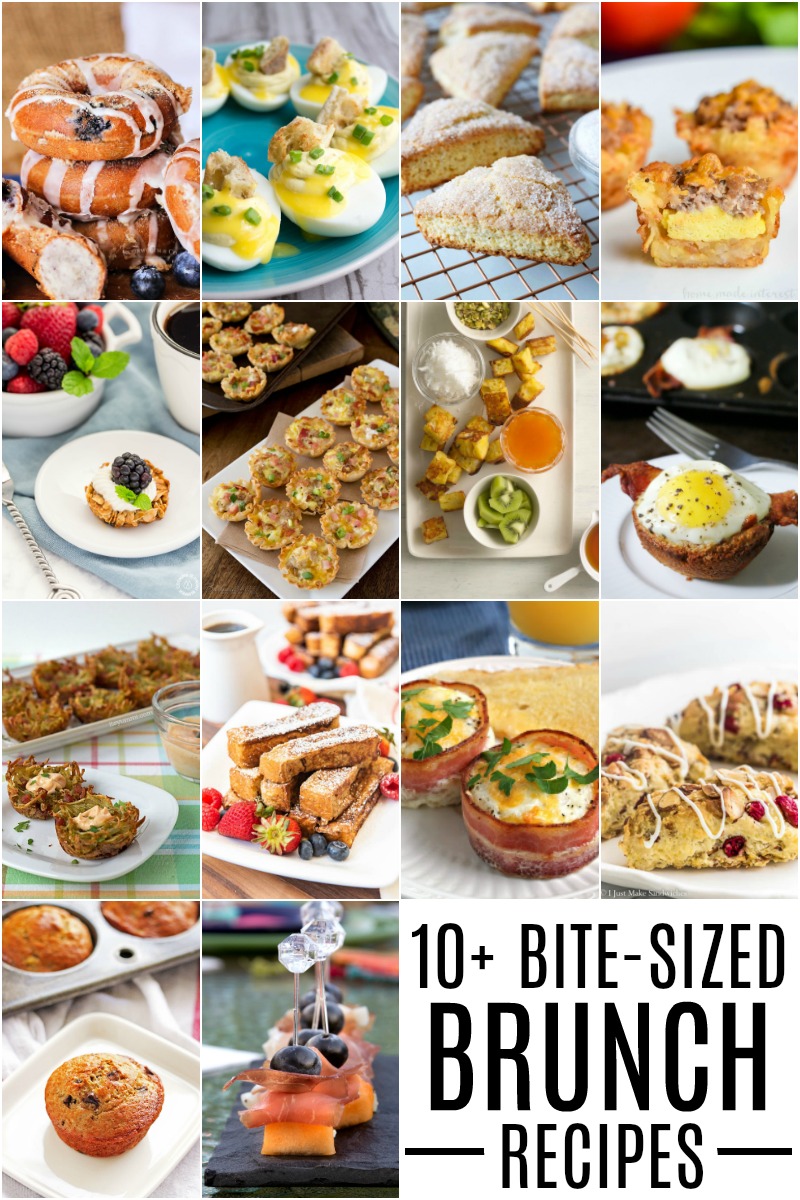 Bite Sized Brunch Recipes