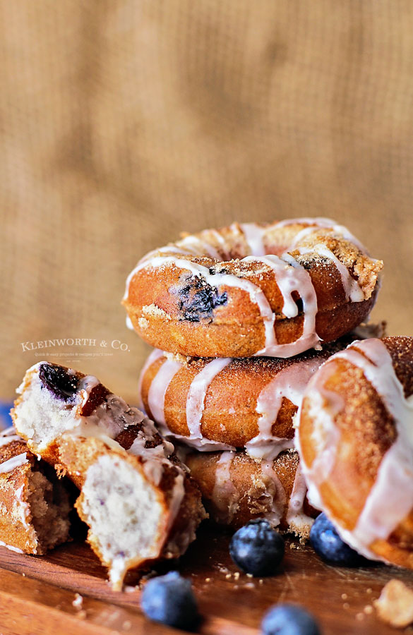 Blueberry Donut Recipe