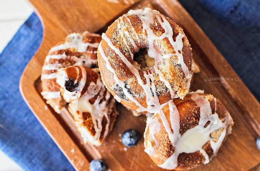 Blueberry Pie Donuts