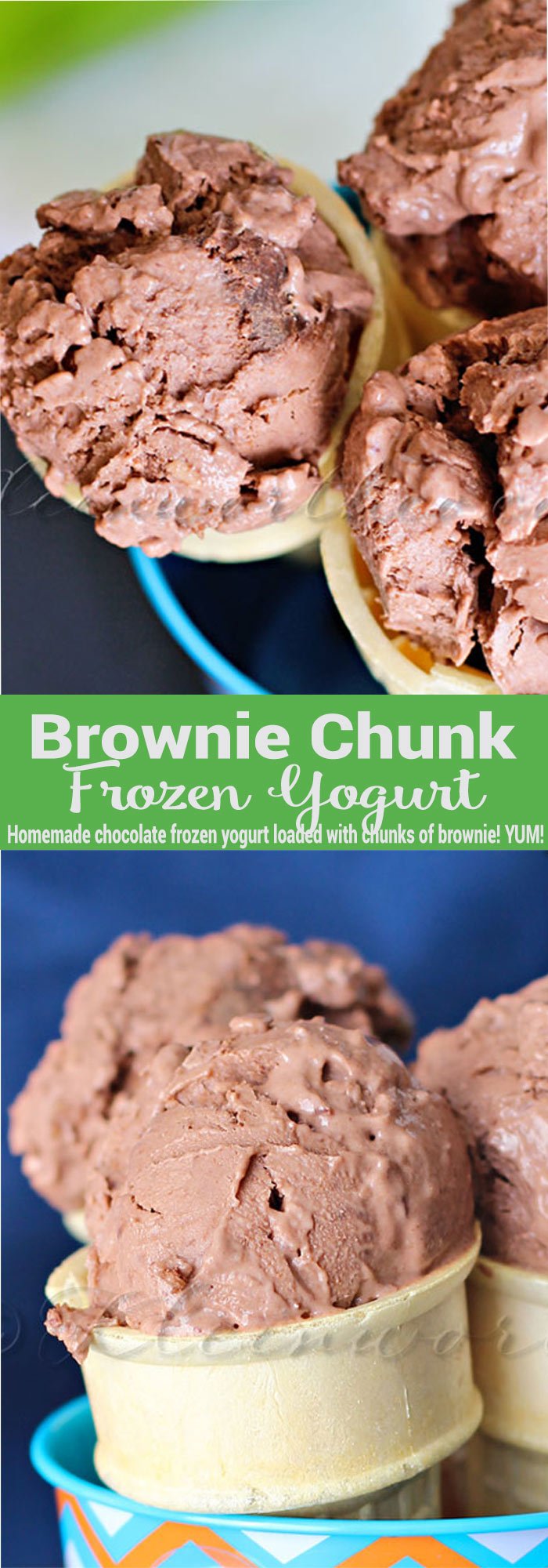 Brownie Chunk Frozen Yogurt