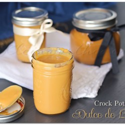 Crock Pot Dulce de Leche