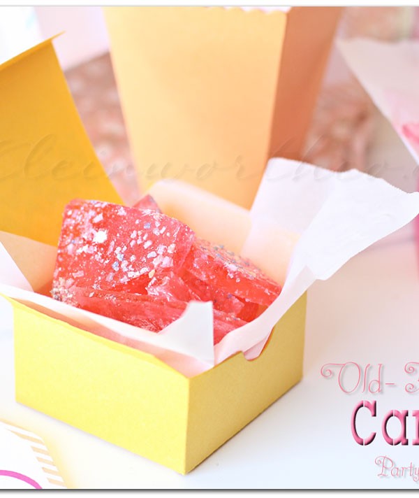 Easy Candy Recipe, old fashioned candy recipe, party favors