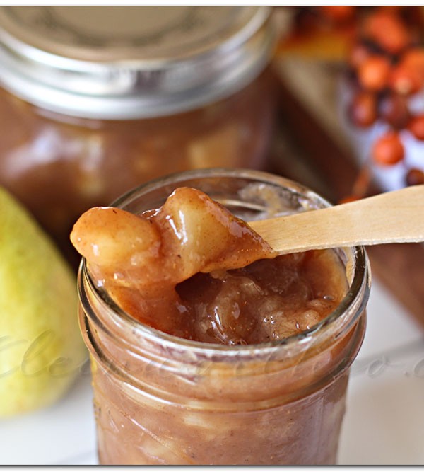 Caramelized Pear Pie Filling