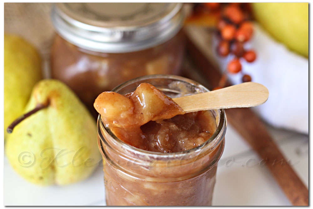 Caramelized Pear Pie Filling