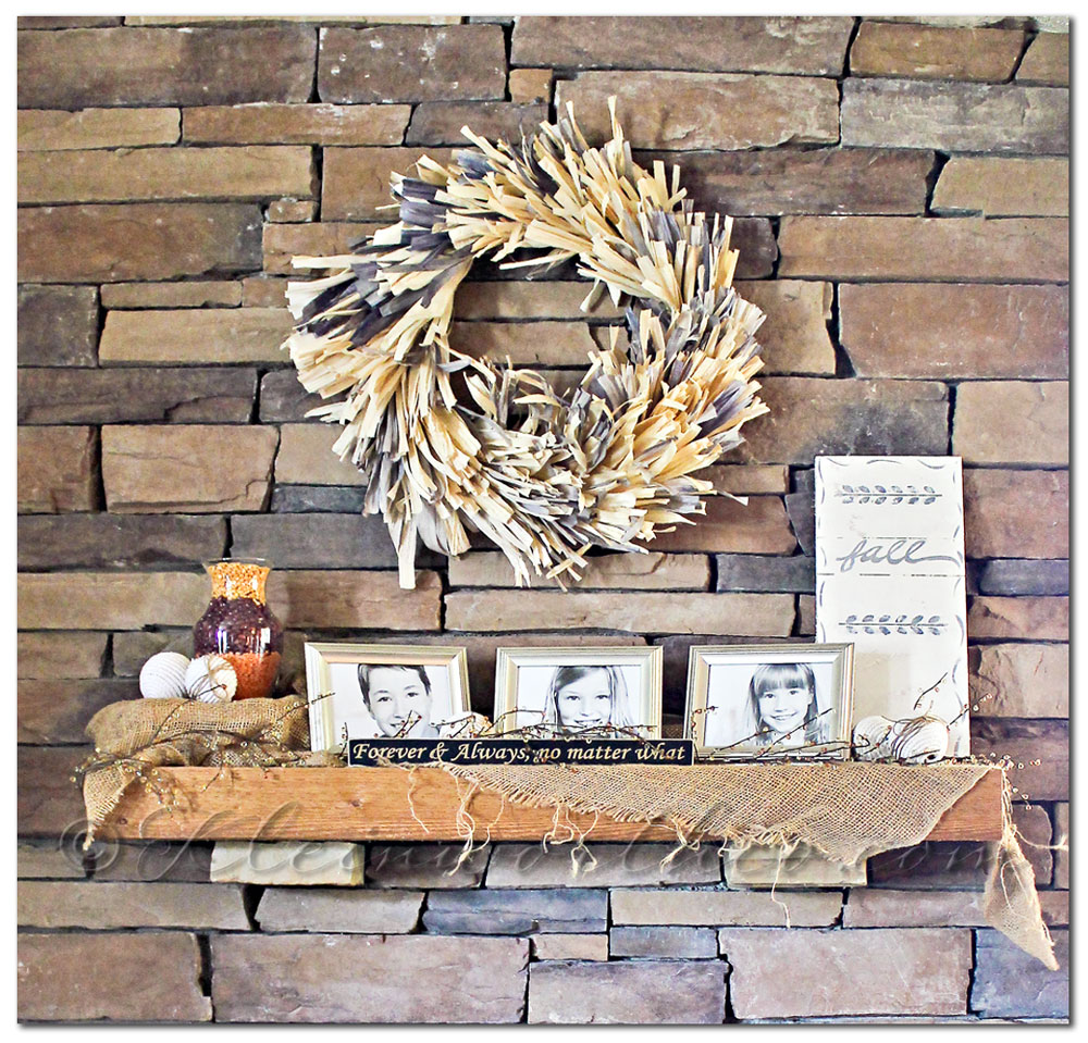 Rustic Fall Mantle