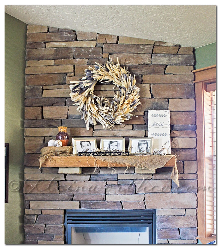 Rustic Fall Mantle