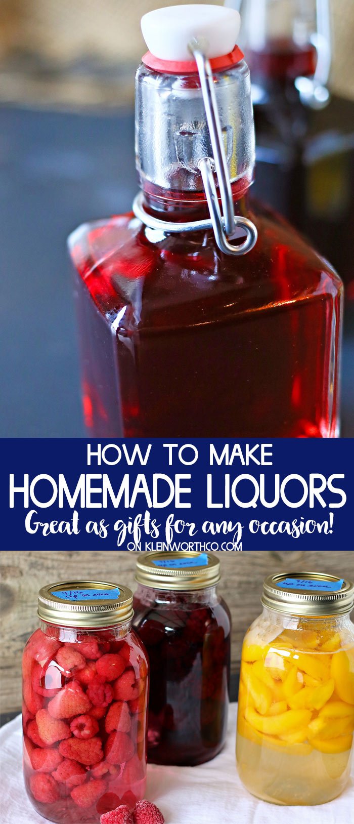 How to Make Homemade Liquors