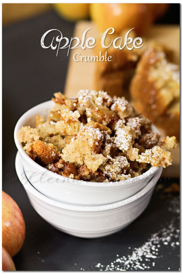 Apple Cake Crumble