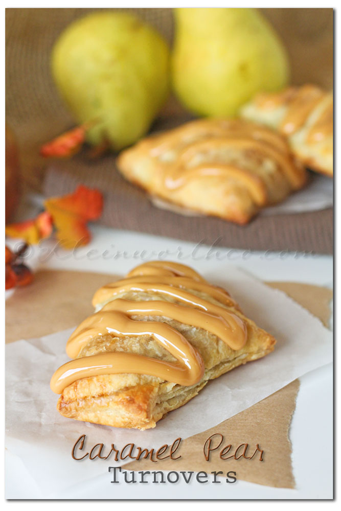 Caramel Pear Turnovers