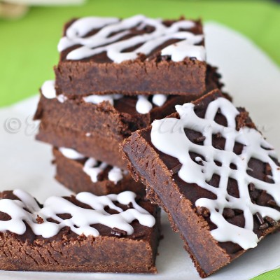 Chocolate Gingerbread Cookie Bars