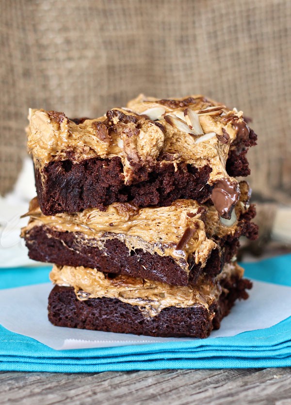 Pumpkin Spice Rocky Road Brownies