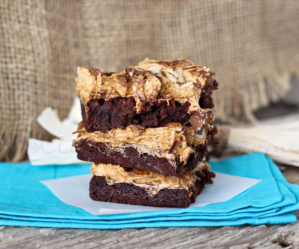 Pumpkin Spice Rocky Road Brownies