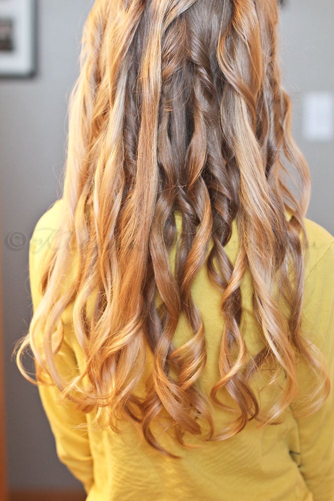 Easy Messy Beach Waves for Tweens, #shop, #ConairCurl, #cbias