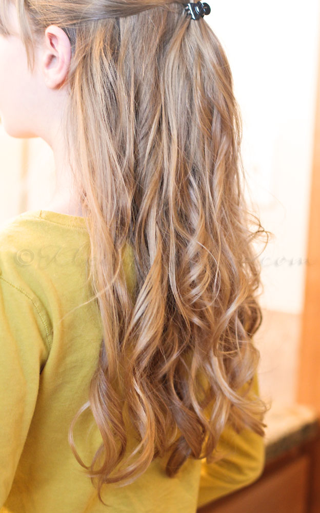 Easy Messy Beach Waves for Tweens, #shop, #ConairCurl, #cbias