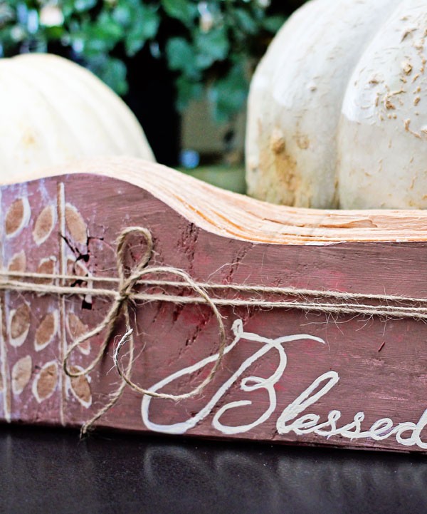 Blessed Fall Sign