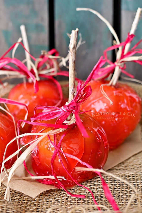 Cinnamon Candy Apples