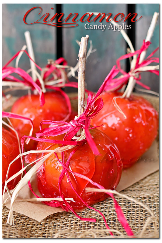 Cinnamon Candy Apples