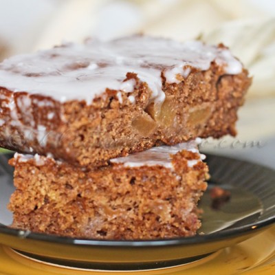 Frosted Apple Pie Breakfast Cake