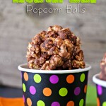 Heath Bar Popcorn Balls