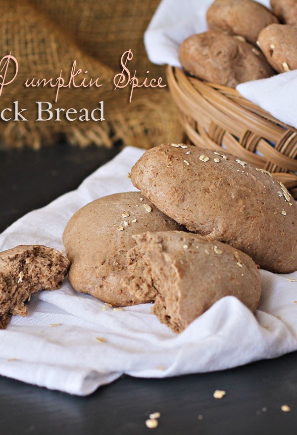 Honey Pumpkin Spice Black Bread