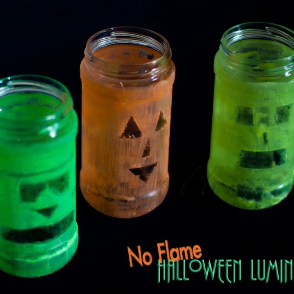 No Flame Halloween Luminaries