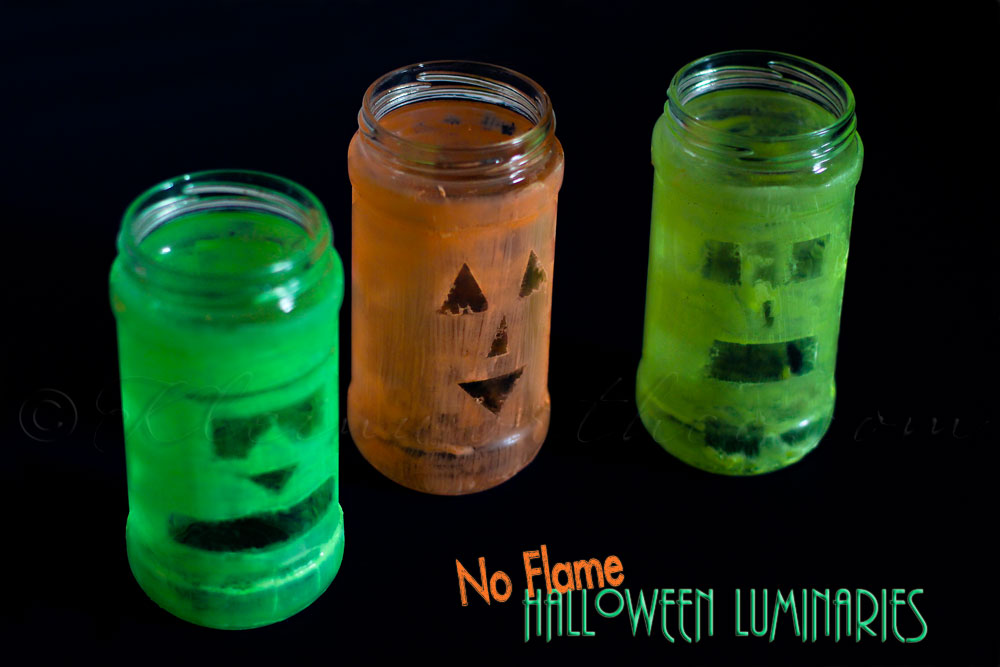 No Flame Halloween Luminaries