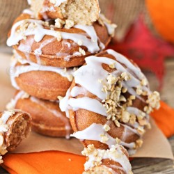 Pumpkin Butter Donuts