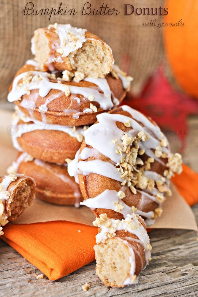 Pumpkin Butter Donuts